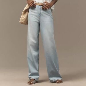 Pilcro Relaxed High-Rise Wide-Leg Jeans